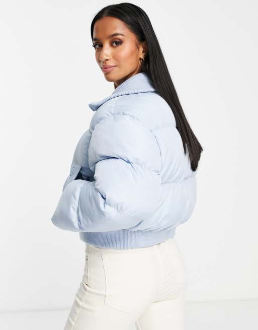 Asos cropped best sale puffer jacket