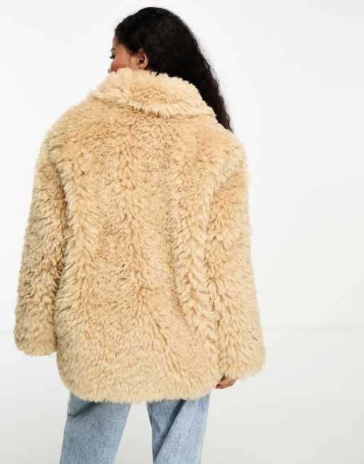 Petite 2025 sheepskin coat