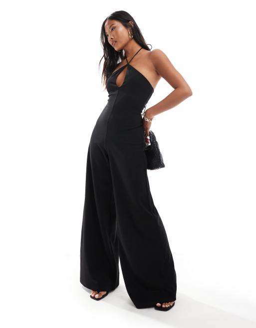 Petite cut out jumpsuit sales