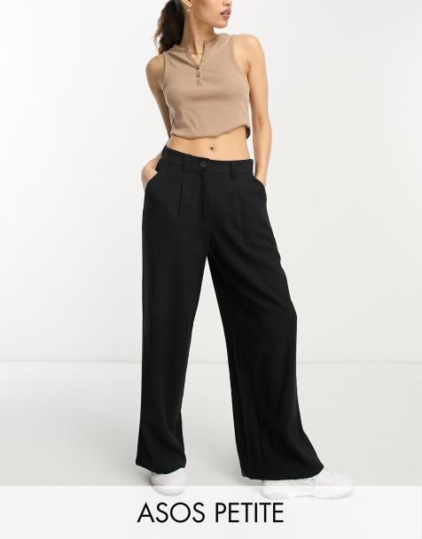 Black Linen Trousers For Women