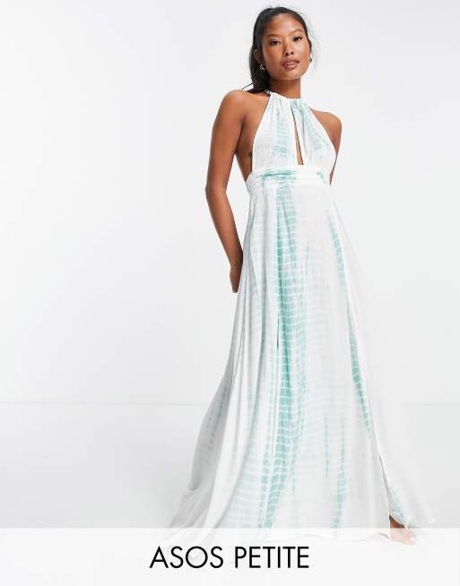 Tie dye maxi store dress petite