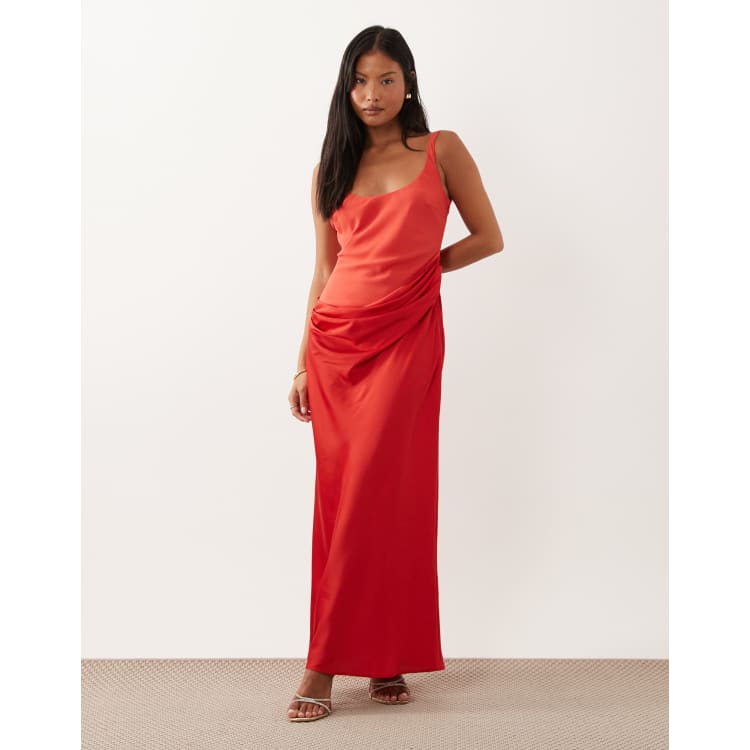 princess polly red strapless dress Carette Strapless Mini Dress Red