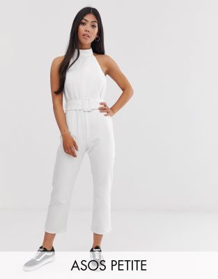 halter neck jumpsuit petite