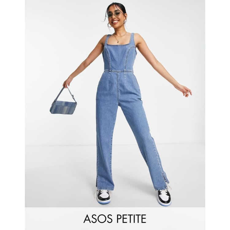 Asos cheap jeans jumpsuit