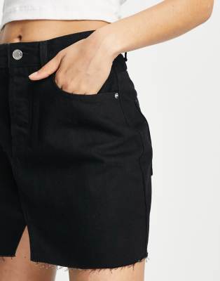 asos petite denim skirt