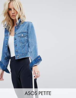 asos petite denim jacket