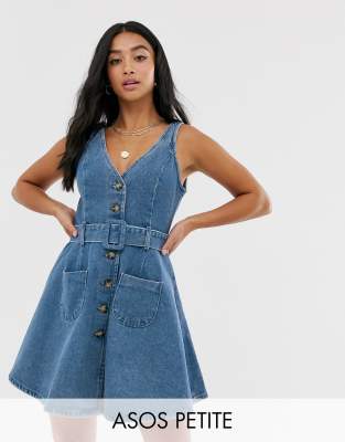 petite jean dress