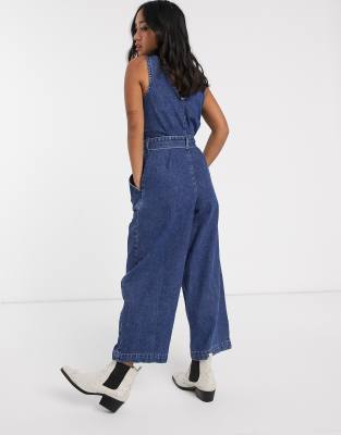 asos jean jumpsuit