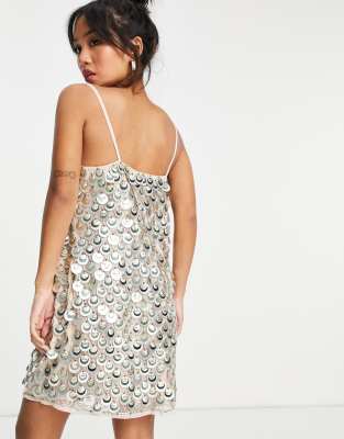 asos disco dress