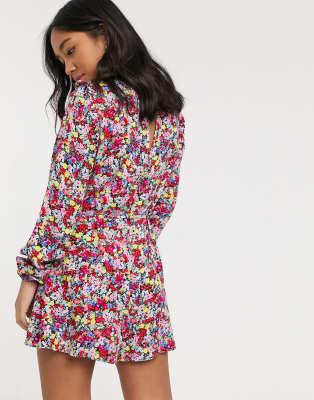 asos floral playsuit