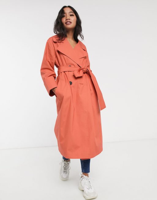 Asos trench dress sale