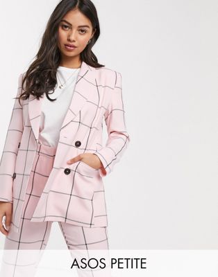 pink petite suit