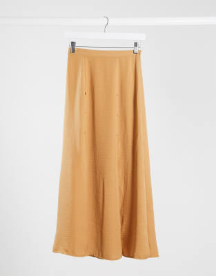 double split maxi skirt