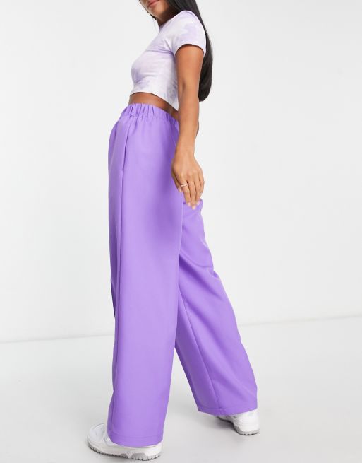 Asos store purple pants