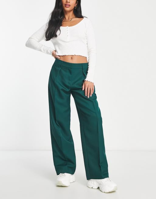 Petite 2024 green pants