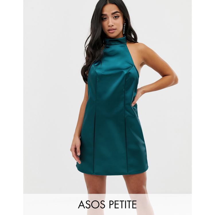 ASOS PETITE Bonded Satin Set