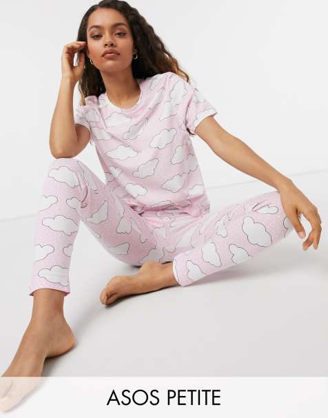 Petite Nightwear Pyjamas Cami And Lace Sets Asos