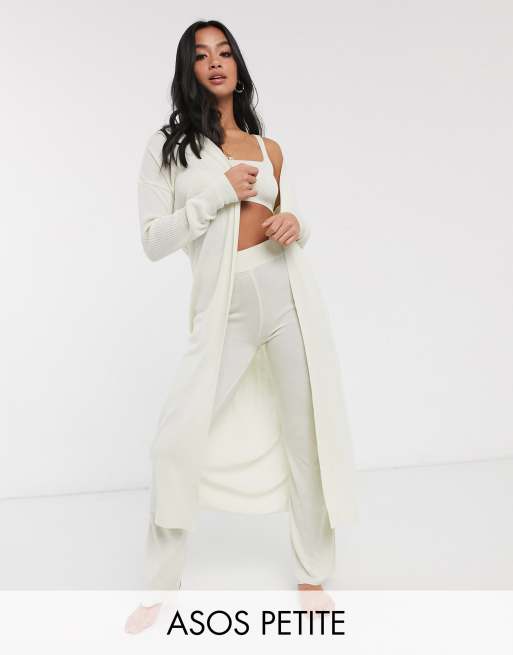 Three Piece Sweater Lounge Set - Off White