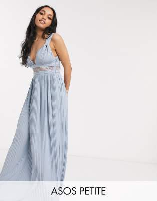 asos blue maxi