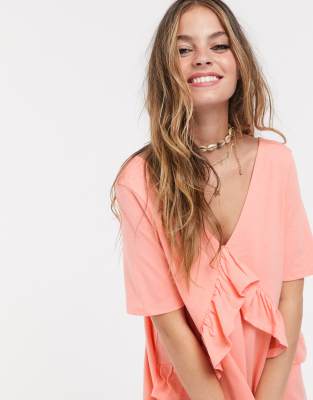 asos robe corail