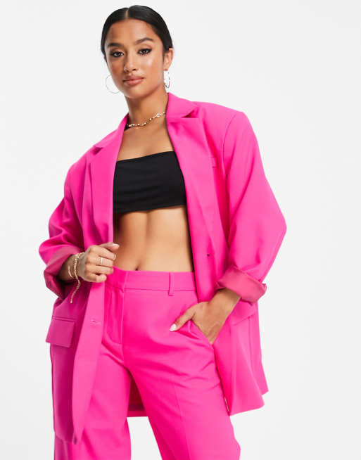 Asos hot sale blazer rosa