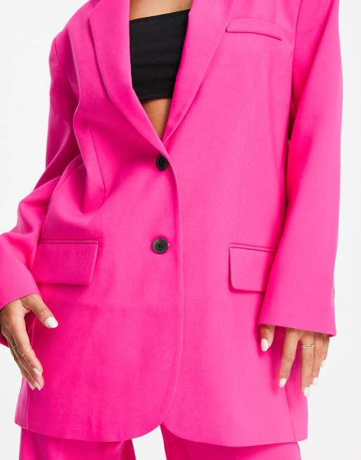 Asos pink outlet blazer