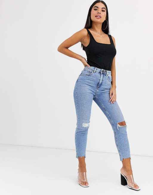 Asos design farleigh mom sales jeans