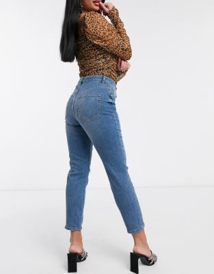 asos petite farleigh slim mom jeans