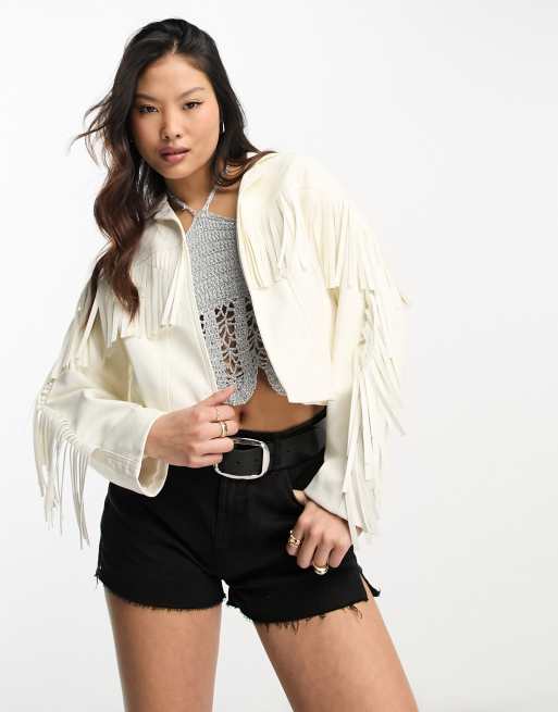 White festival clearance jacket