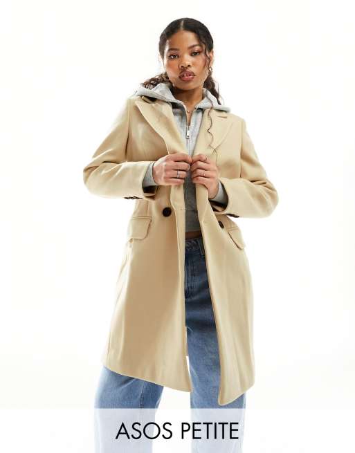 Asos long coat sales womens