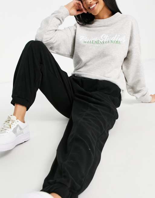 Petite fleece hot sale sweatpants