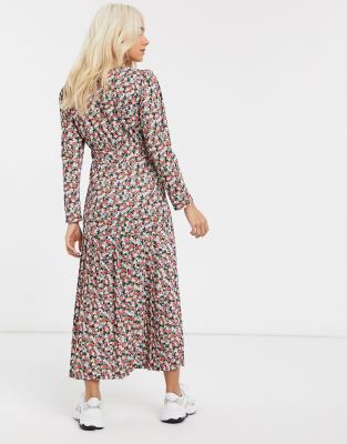 petite long sleeve maxi