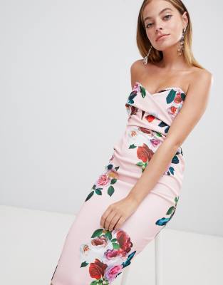 asos petite floral dress