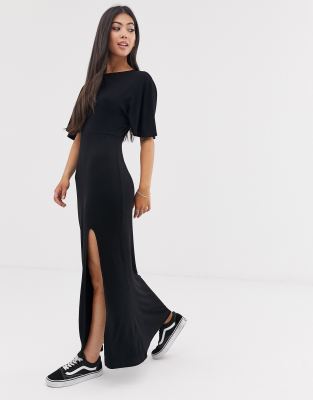 asos backless maxi dress