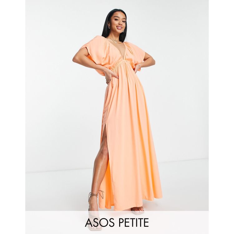 Coral petite maxi skirt sale