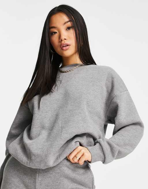 ASOS DESIGN Petite – Grafitowy dres z bluzą i joggersami, 4 z 4