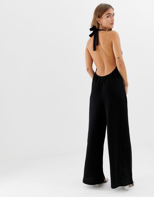 Belted flowy jumpsuit, Icône, Women's Jumpsuits