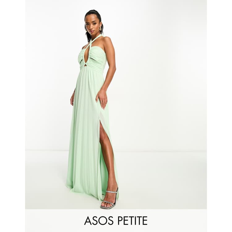 Petite sage green dress sale