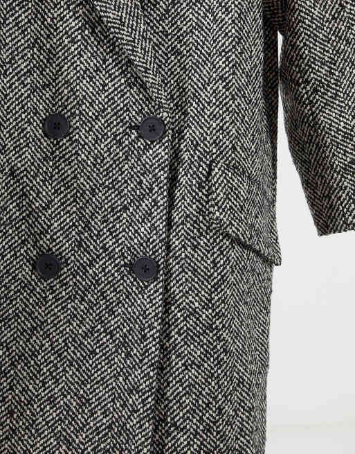 Petite shop herringbone coat