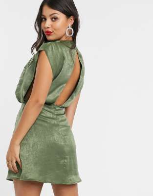 petite high neck dress
