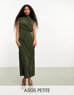 Petite khaki outlet dress