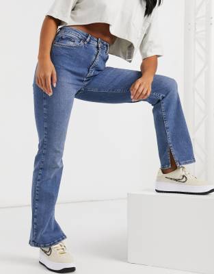 stretch flare jeans