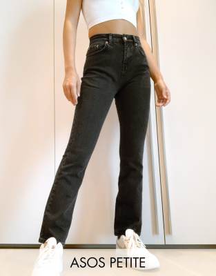 asos black flare jeans