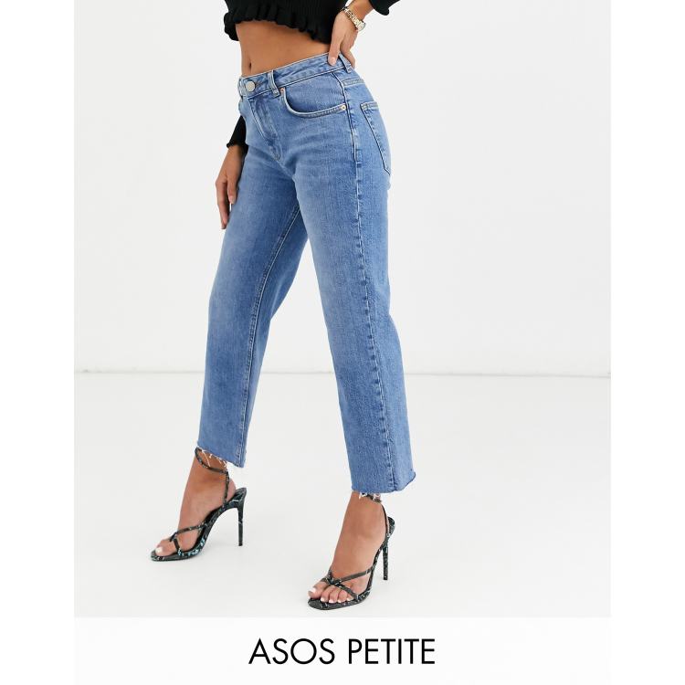 Petite cropped kick flare jeans shop