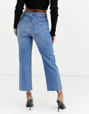 high rise flare jeans petite