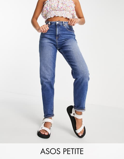 Asos farleigh mom jeans best sale