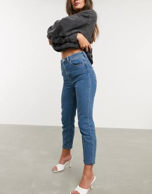 petite mom jeans asos