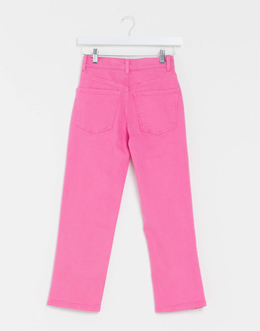 Petite store pink jeans