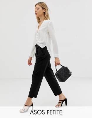 high waisted tapered pants