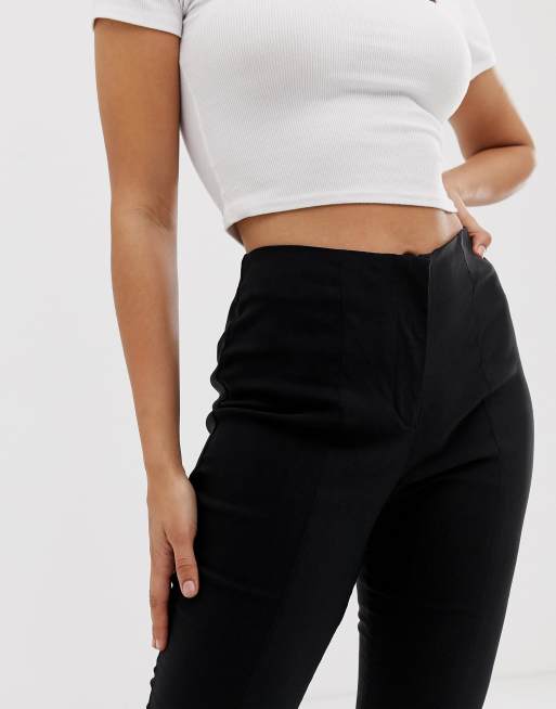 ASOS DESIGN Petite high waist trousers in skinny fit, 3 of 4
